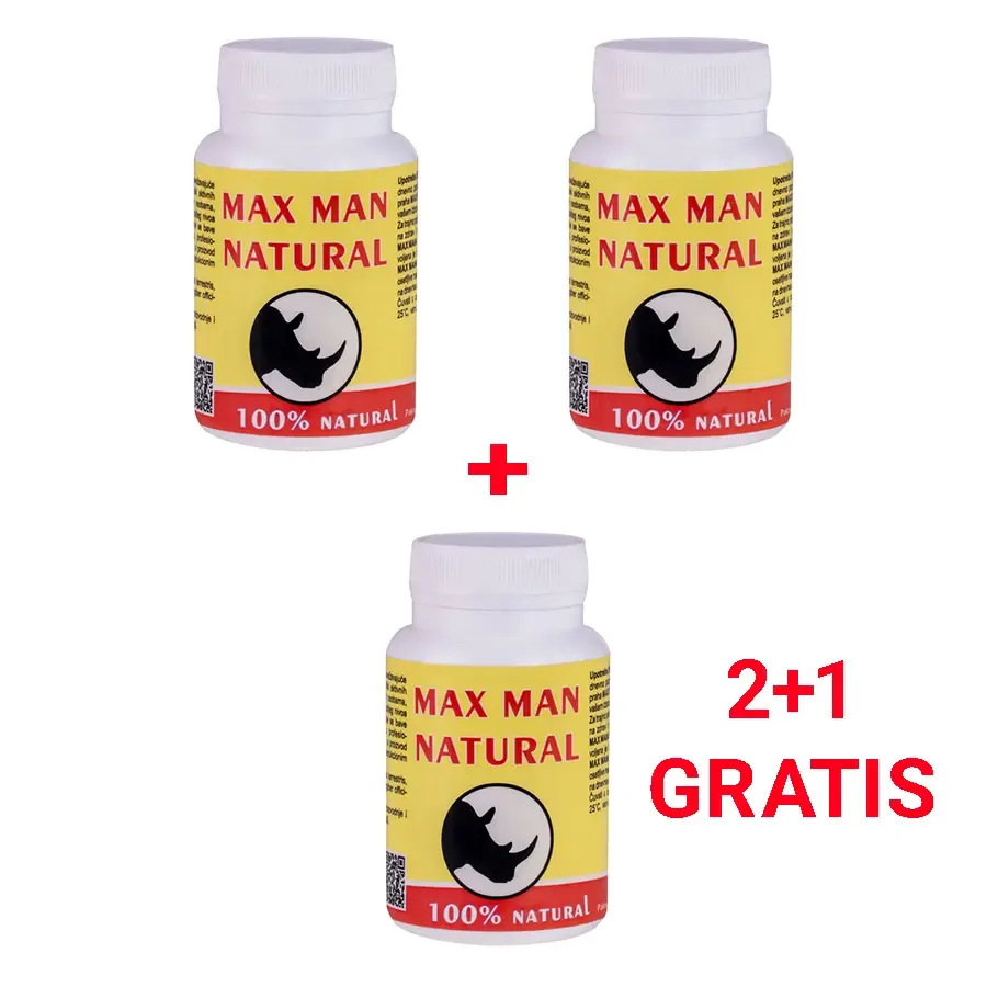 MAX MAN NATURAL 2+1